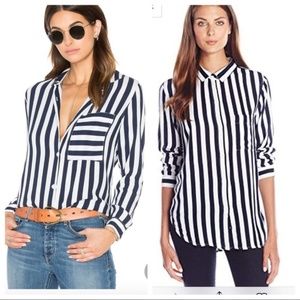 RAILS BLUE / WHITE STRIPE